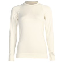 The Mobile Society Angora Base Layer Top - Long Sleeve (For Women) in Off White - Closeouts