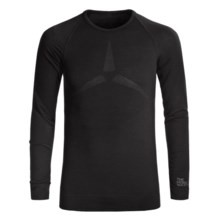 The Mobile Society Lite Base Layer Top - Merino Wool, Long Sleeve (For Men) in Black - Closeouts
