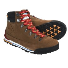 The North Face Back-to-Berkeley Boots - Waterproof, Nubuck (For Men) in Bronx Brown/Tnf Red - Closeouts