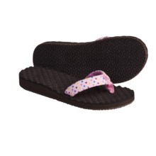 The North Face Base Camp Wedge Sandals - Flip-Flops (For Girls) in Pink Lady/Gum Pink - Closeouts