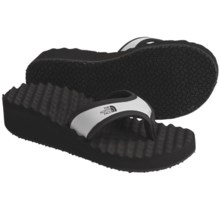 The North Face Base Camp Wedge Sandals - Flip-Flops (For Women) in White/Black - Closeouts