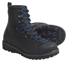 The North Face Belltown Boots - Waterproof, Leather (For Men) in Black/Mountain Blue - Closeouts