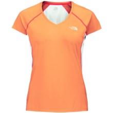 The North Face Better Than Naked Cool Shirt - Short Sleeve (For Women) in Impact Orange - Closeouts