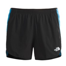 The North Face Better Than Naked Running Shorts - UPF 50 (For Women) in Black/Blitz Blue - Closeouts