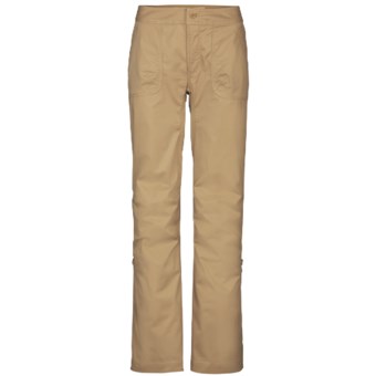 The North Face Bishop Pants - UPF 30, Roll-Up Legs, Stretch Cotton (For Women) in Moab Khaki