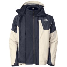 The North Face Cambria Triclimate HyVent Jacket - Waterproof, 3-in-1 (For Men) in Ether Grey/Deep Water Blue - Closeouts