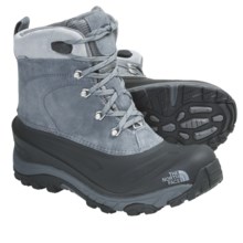 The North Face Chilkat II Winter Boots - Waterproof, Insulated (For Men) in Zinc Grey/Deep Water Blue - Closeouts