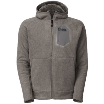 The North Face Chimborazo 2.0 Hooded Jacket - Fleece (For Men) in Heather Grey
