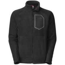 The North Face Chimborazo Jacket - Fleece (For Men) in Tnf Black - Closeouts