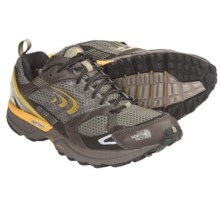 The North Face Double Track Gore-Tex® XCR® Trail Running Shoes - Waterproof (For Men) in Shroom Brown/Yellow Fenel - Closeouts