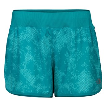 The North Face Eat My Dust Shorts - UPF 30, Inner Briefs (For Women) in Synergy Blue
