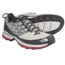 The North Face Havoc Trail Shoes (For Men) in Windchime Grey/Tnf Red - Closeouts