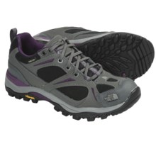 The North Face Hedgehog Gore-Tex® XCR® Trail Shoes - Waterproof, Leather (For Women) in Graphite Grey/Velvet Purple - Closeouts