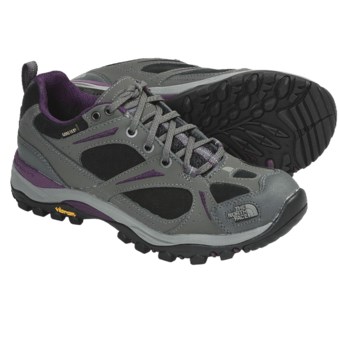 The North Face Hedgehog Gore-Tex® XCR® Trail Shoes - Waterproof, Leather (For Women) in Graphite Grey/Velvet Purple