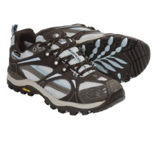 The North Face Hedgehog III Gore-Tex® XCR® Trail Shoes - Waterproof (For Women) in Coffee Brown/Pale Blue - Closeouts