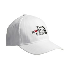 The North Face I Heart TNF Flex Logo Hat (For Men and Women) in White - Closeouts