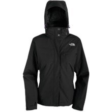 The North Face Inlux HyVent® Jacket - Waterproof, Insulated (For Women) in Tnf Black - Closeouts