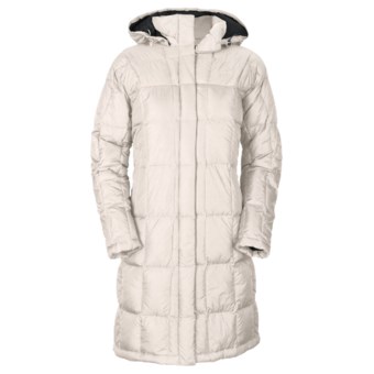 The North Face Metropolis Down Parka - 600 Fill Power (For Women) in Vintage White