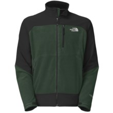 The North Face Pamir Windstopper® Jacket - Fleece (For Men) in Noah Green/Tnf Black - Closeouts
