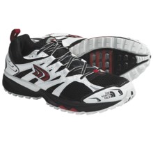 The North Face Single-Track Running Shoes (For Men) in Black/Tnf Red - Closeouts