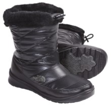 The North Face Skylla WP Winter Boots - Waterproof (For Women) in Shiny Black/Black - Closeouts