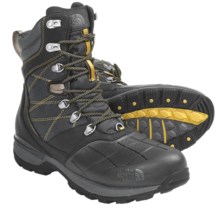 The North Face Snowsquall Tall Winter Boots - Waterproof (For Men) in Tnf Black/Leopard Yellow - Closeouts