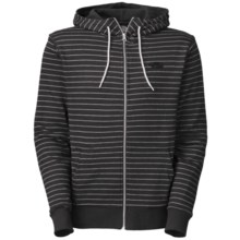 The North Face Striped Tanmanmac Hoodie Sweatshirt - Full Zip (For Men) in Tnf Black - Closeouts