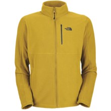 The North Face TKA 100 Texture Cap Rock Jacket - Polartec® Fleece (For Men) in Leopard Yellow - Closeouts