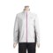 White/Graphite Grey/Fuschia Pink The North Face Torpedo Running Jacket (For Women)