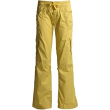 The North Face Tropics Cargo Pants - UPF 30, Roll-Up Legs (For Women) in Husk Yellow - Closeouts