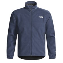 The North Face Windwall 1 Jacket - Fleece (For Men) in Deep Water Blue - Closeouts
