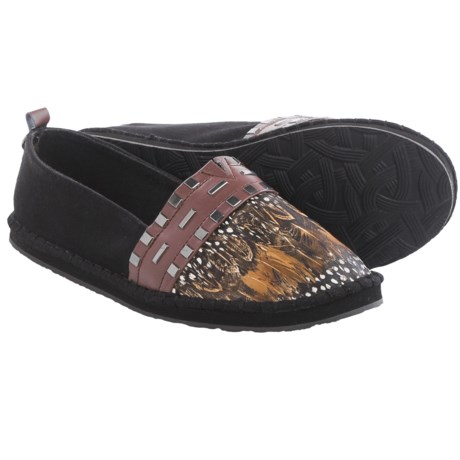 The Sak Echo Feather Shoes Slip Ons For Women