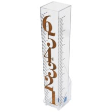 The Weather Channel Patina Rain Gauge in See Photo - Closeouts