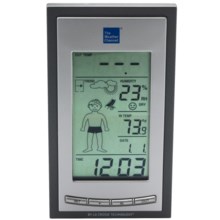 The Weather Channel Wireless Forecast Station - Weather Boy Forecast Icons in Silver - Overstock