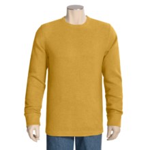 Thermal Knit Shirt - Long Sleeve (For Men) in Yellow - 2nds