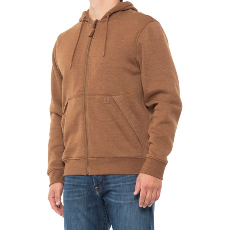Coleman Thermal Waffle-Lined Hoodie - Full Zip (For Men) - WALNUT HEATHER (L )