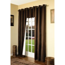 Thermalogic Weathermate Curtain - 80x 63," Grommet-Top, Insulated in Chocolate - Overstock