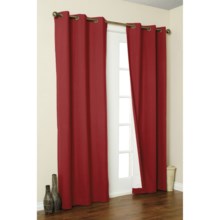 Thermalogic Weathermate Curtains - 160x 84," Grommet-Top, Insulated in Burgundy - Overstock