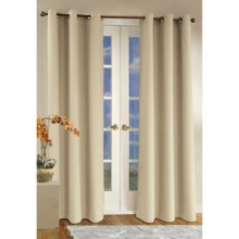 Thermalogic Weathermate Curtains - 160x 84," Grommet-Top, Insulated in Natural - Overstock