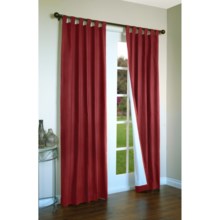 Thermalogic Weathermate Curtains - 160x 84", Tab-Top, Insulated in Burgundy - Overstock