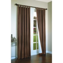 Thermalogic Weathermate Curtains - 80x 63", Tab-Top, Insulated in Chocolate - Overstock