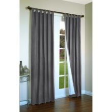 Thermalogic Weathermate Curtains - 80x 63", Tab-Top, Insulated in Pewter - Overstock