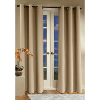 Thermalogic Weathermate Curtains - 80x 72," Grommet-Top, Insulated in Khaki