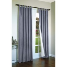 Thermalogic Weathermate Curtains - 80x 72", Tab-Top, Insulated in Blue - Overstock