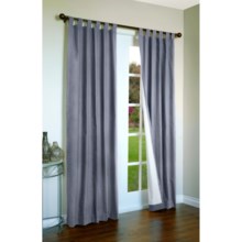 Thermalogic Weathermate Curtains - 80x 84", Tab-Top, Insulated in Blue - Overstock