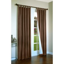 Thermalogic Weathermate Curtains - 80x 84", Tab-Top, Insulated in Chocolate - Overstock