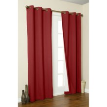 Thermalogic Weathermate Curtains - 80x 95" Grommet-Top, Insulated in Burgundy - Overstock