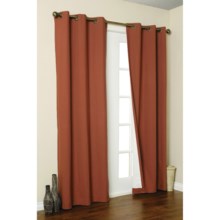 Thermalogic Weathermate Curtains - 80x54", Grommet-Top, Insulated in Terracotta - Overstock