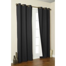 Thermalogic Weathermate Curtains - 80x84", Grommet-Top, Insulated in Black - Overstock