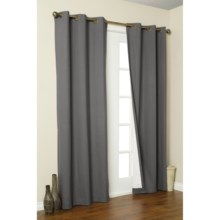 Thermalogic Weathermate Curtains - 80x84", Grommet-Top, Insulated in Pewter - Overstock